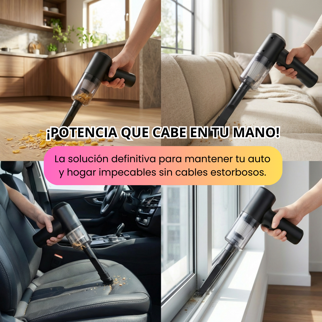 Mini Aspiradora Inalambrica 3 en 1