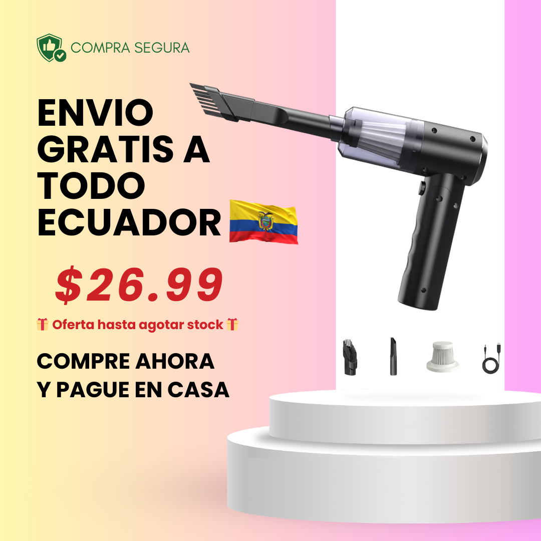 Mini Aspiradora Inalambrica 3 en 1