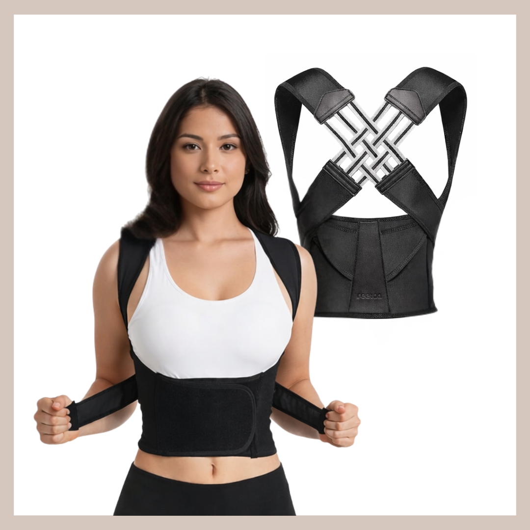 Corrector de Postura Ajustable para Espalda y Hombros