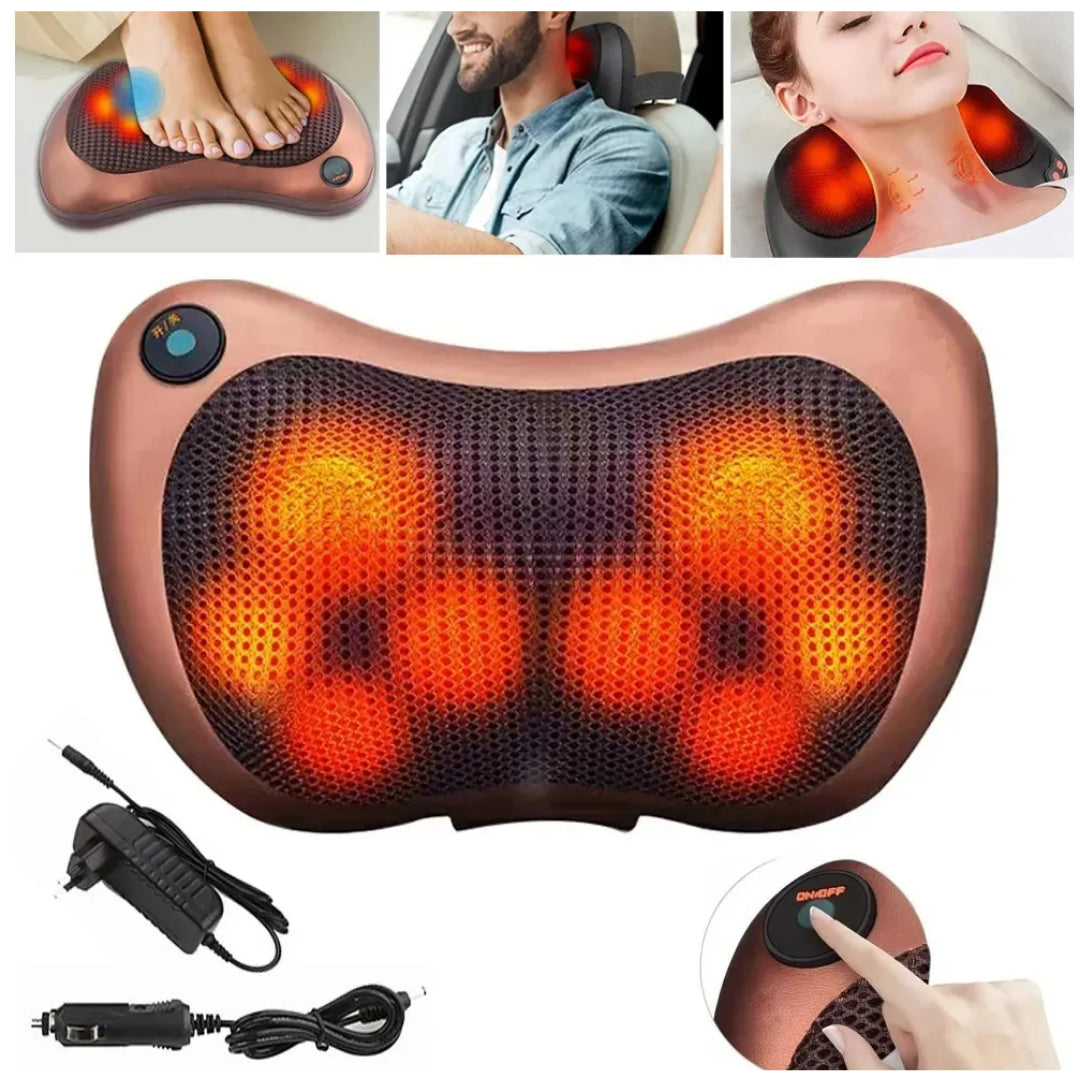 Almohada de Masaje Multiusos con Vibración y Calor
