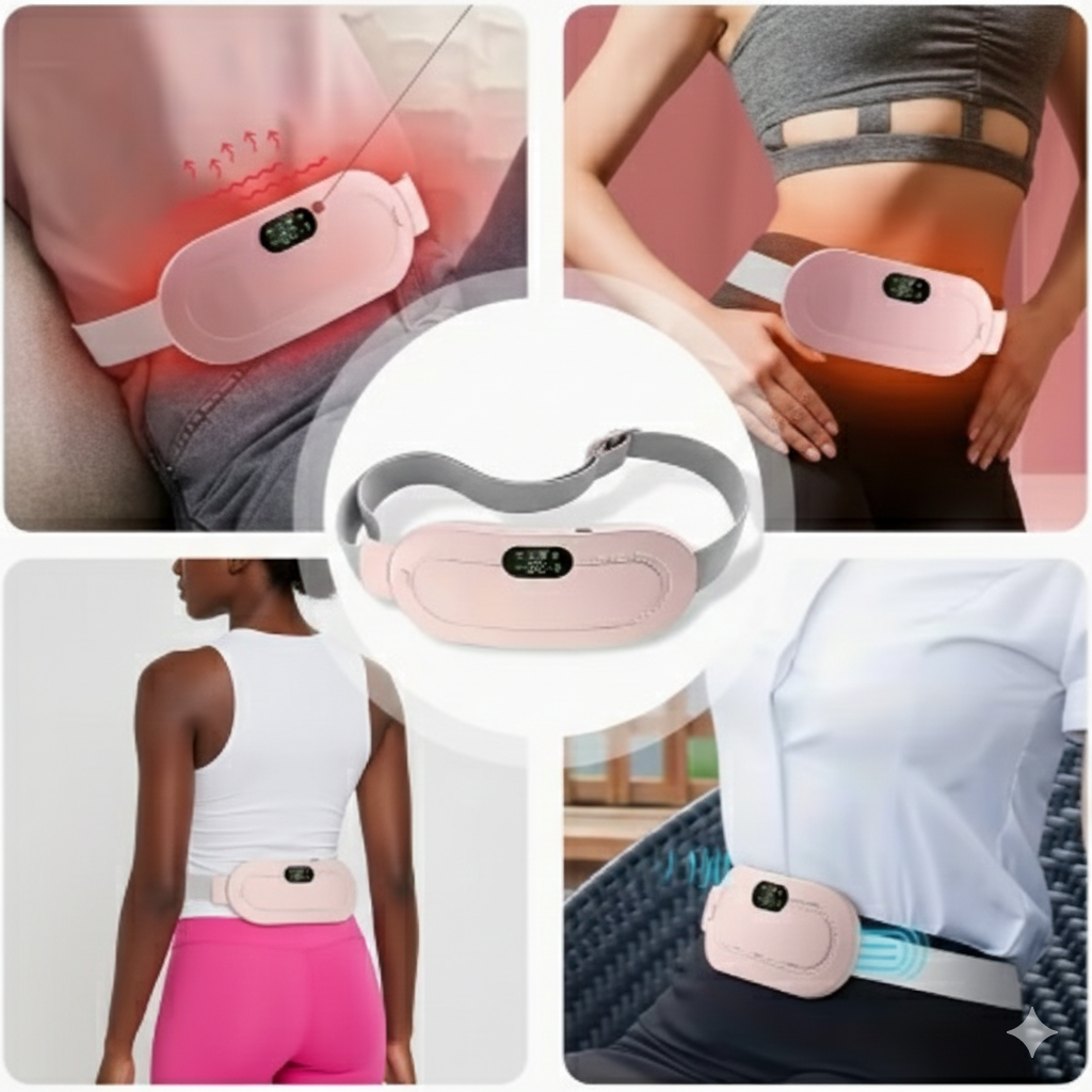 Cinturón Térmico Anticólicos Menstrual