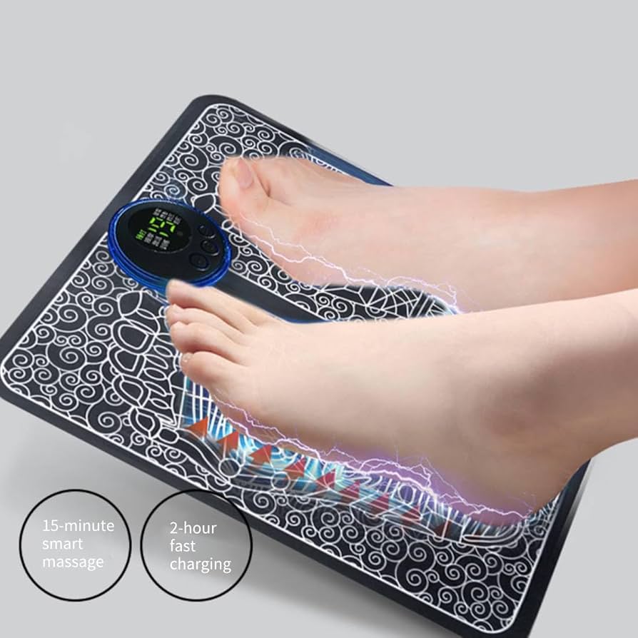 Tapete Masajeador de Pies con Estimulación y Modos Ajustables