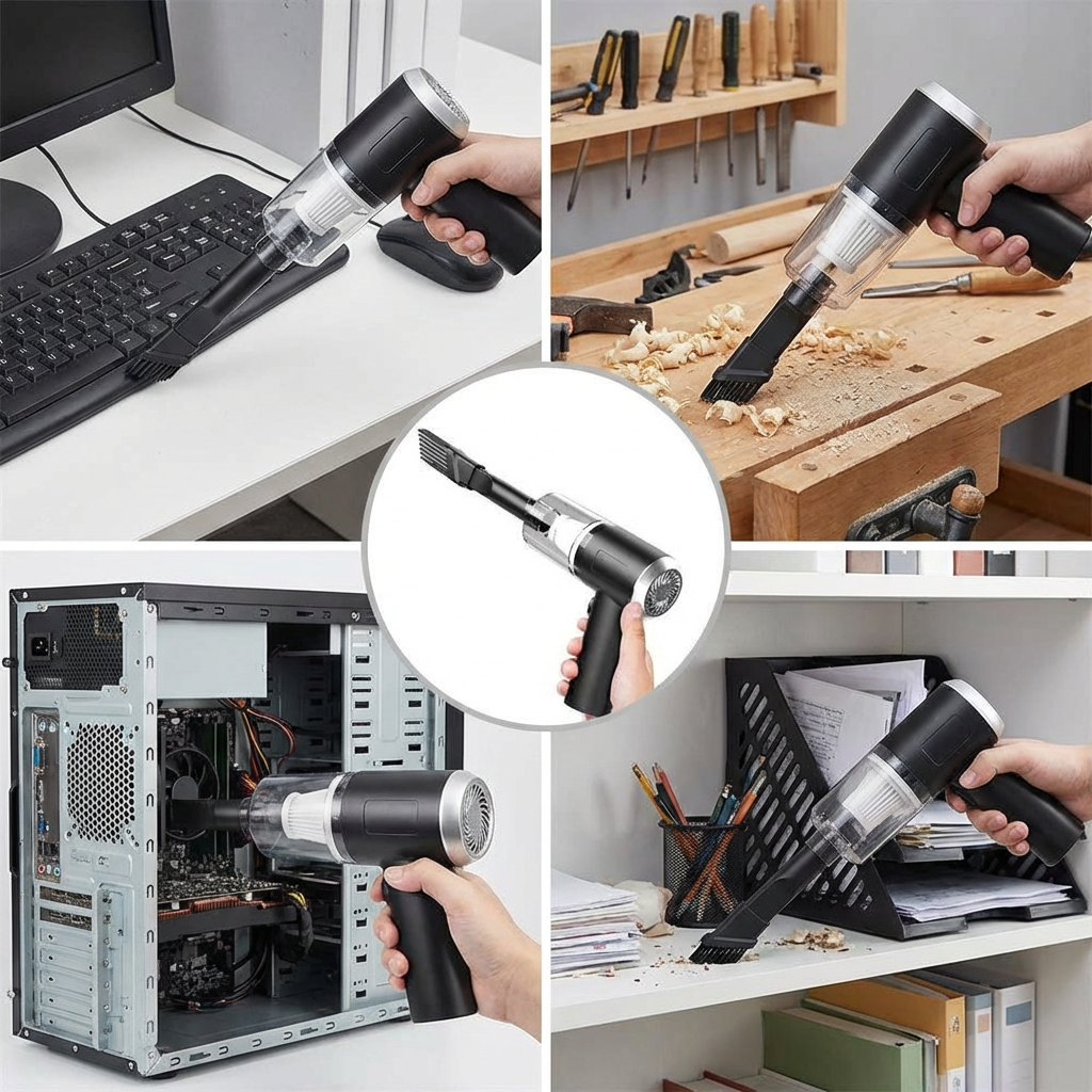 Mini Aspiradora Inalambrica 3 en 1